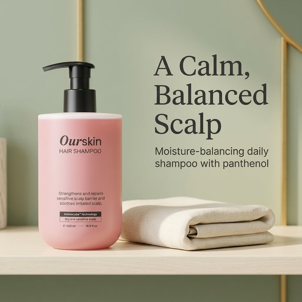 Our Skin Shampoo 500ml - benefit