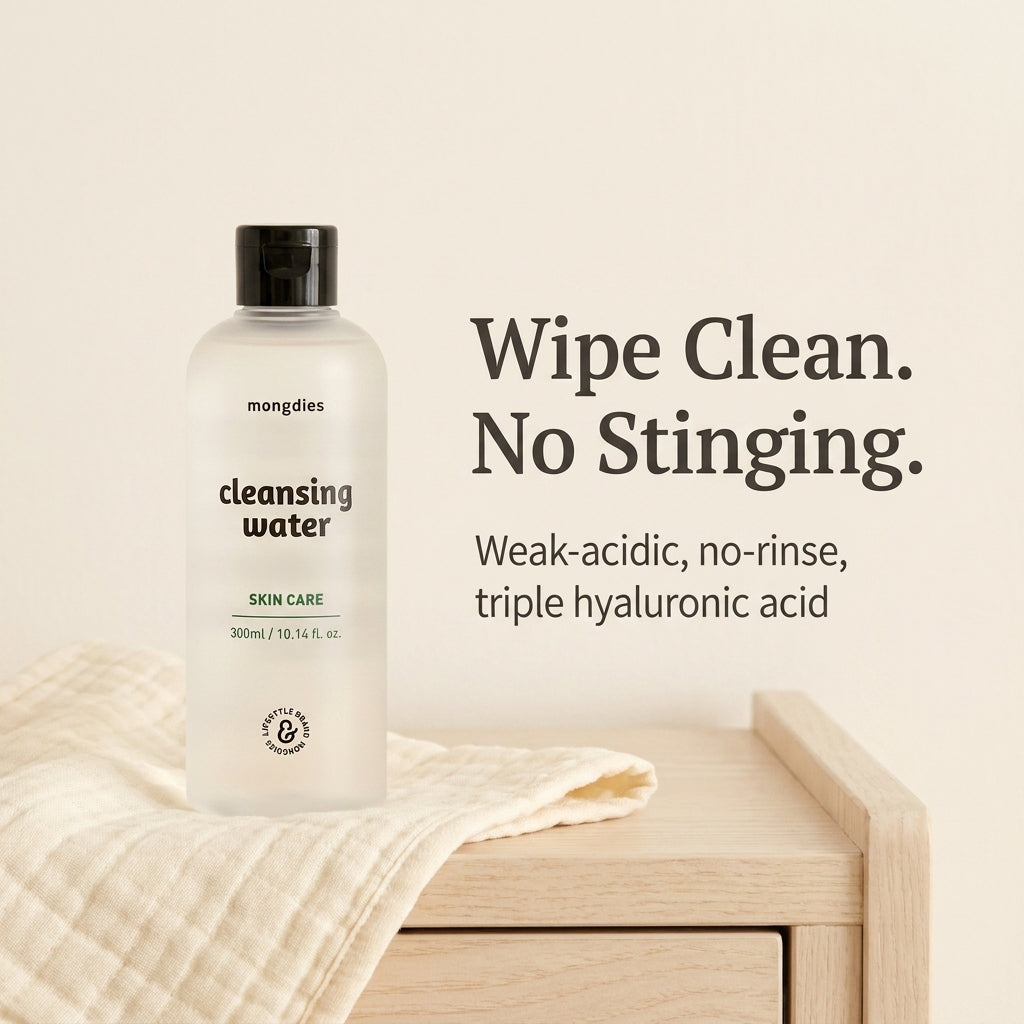 Mongdies Cleansing Water 300ml - benefit