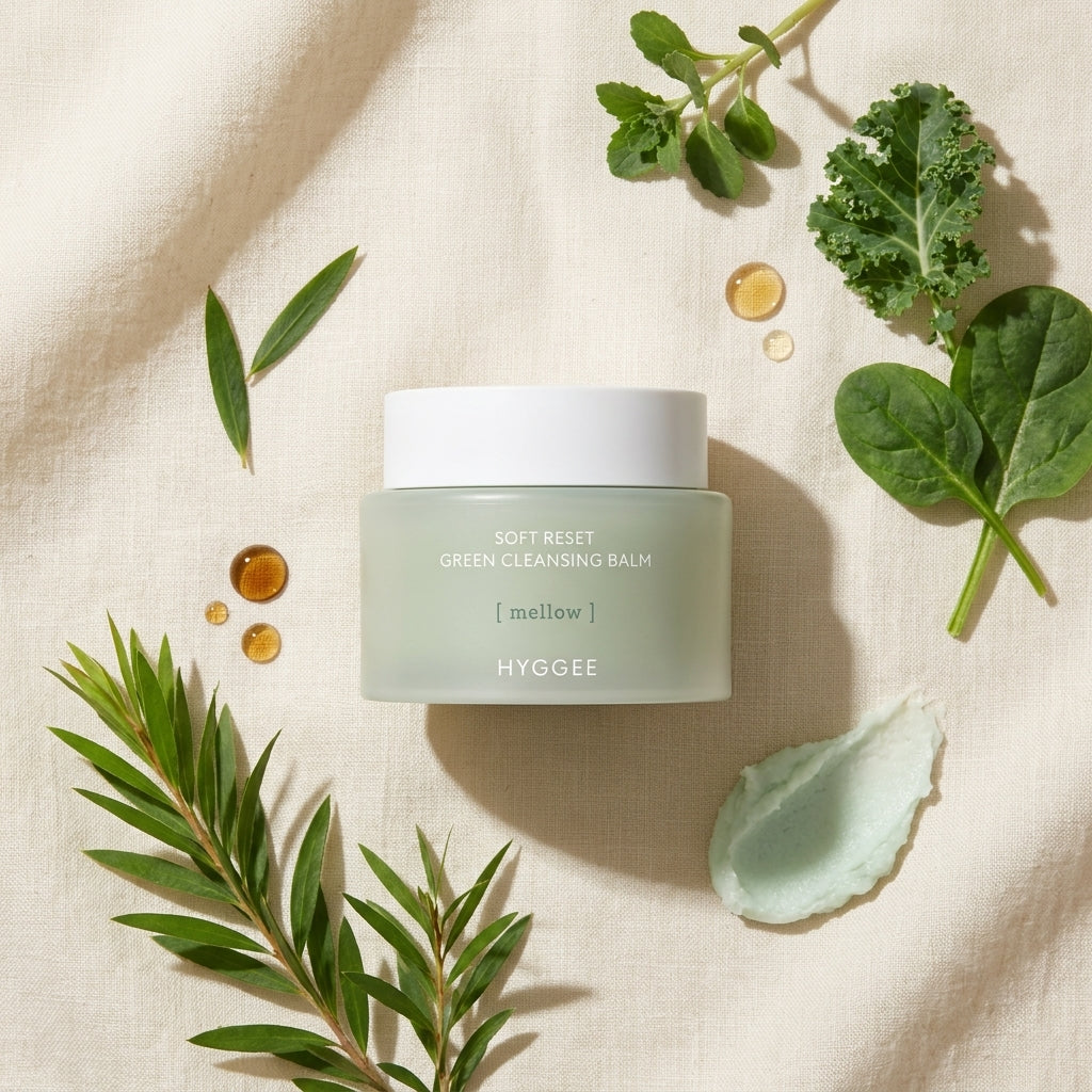 HYGGEE Soft Reset Green Cleansing Balm 100ml - key ingredients