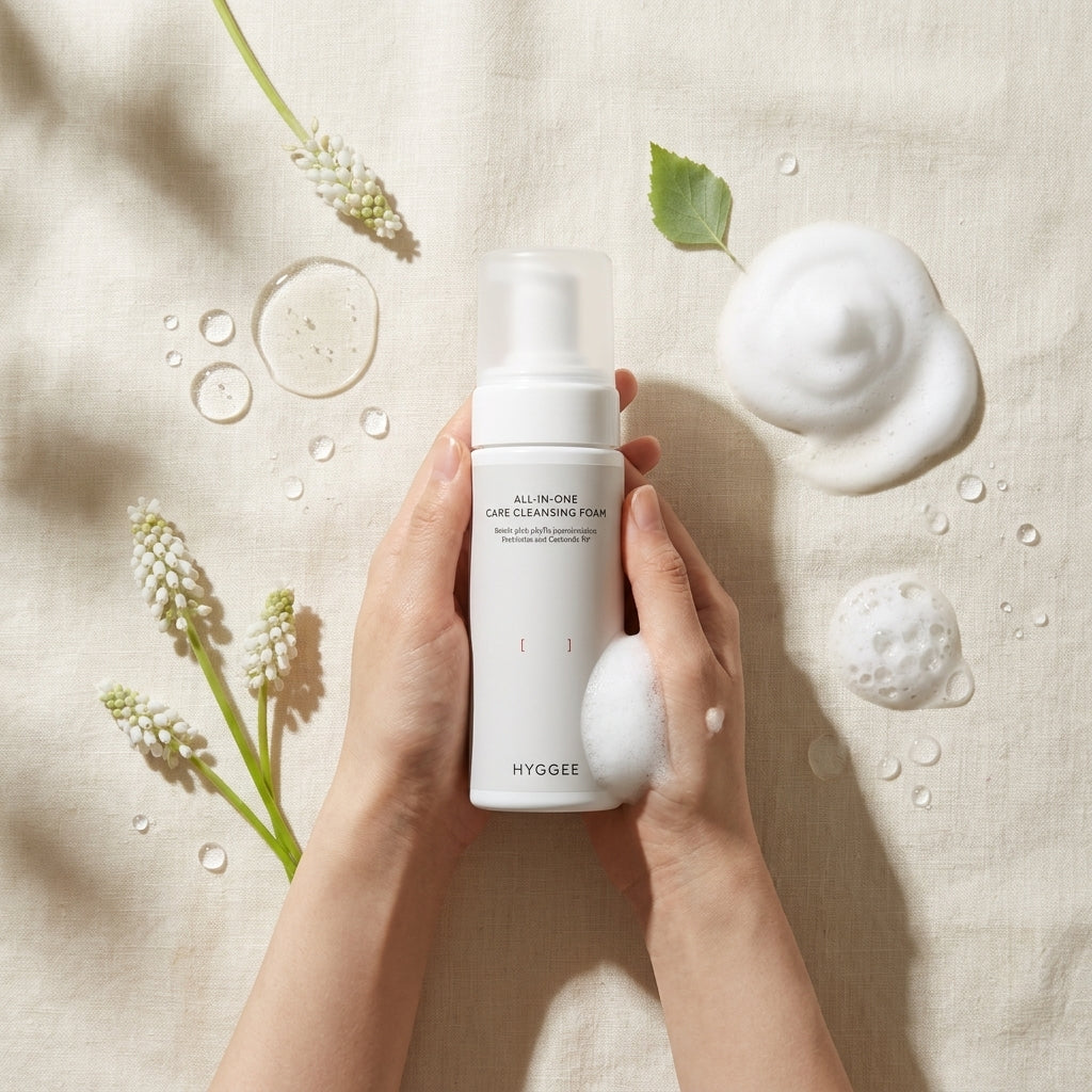 HYGGEE All-In-One Care Cleansing Foam 150ml - key ingredients