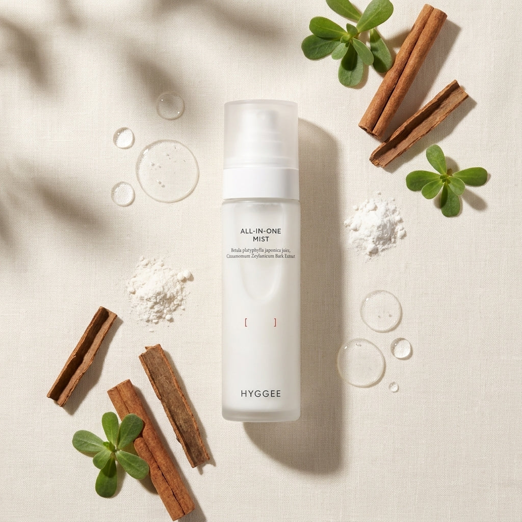 HYGGEE All-In-One Mist 100ml - key ingredients