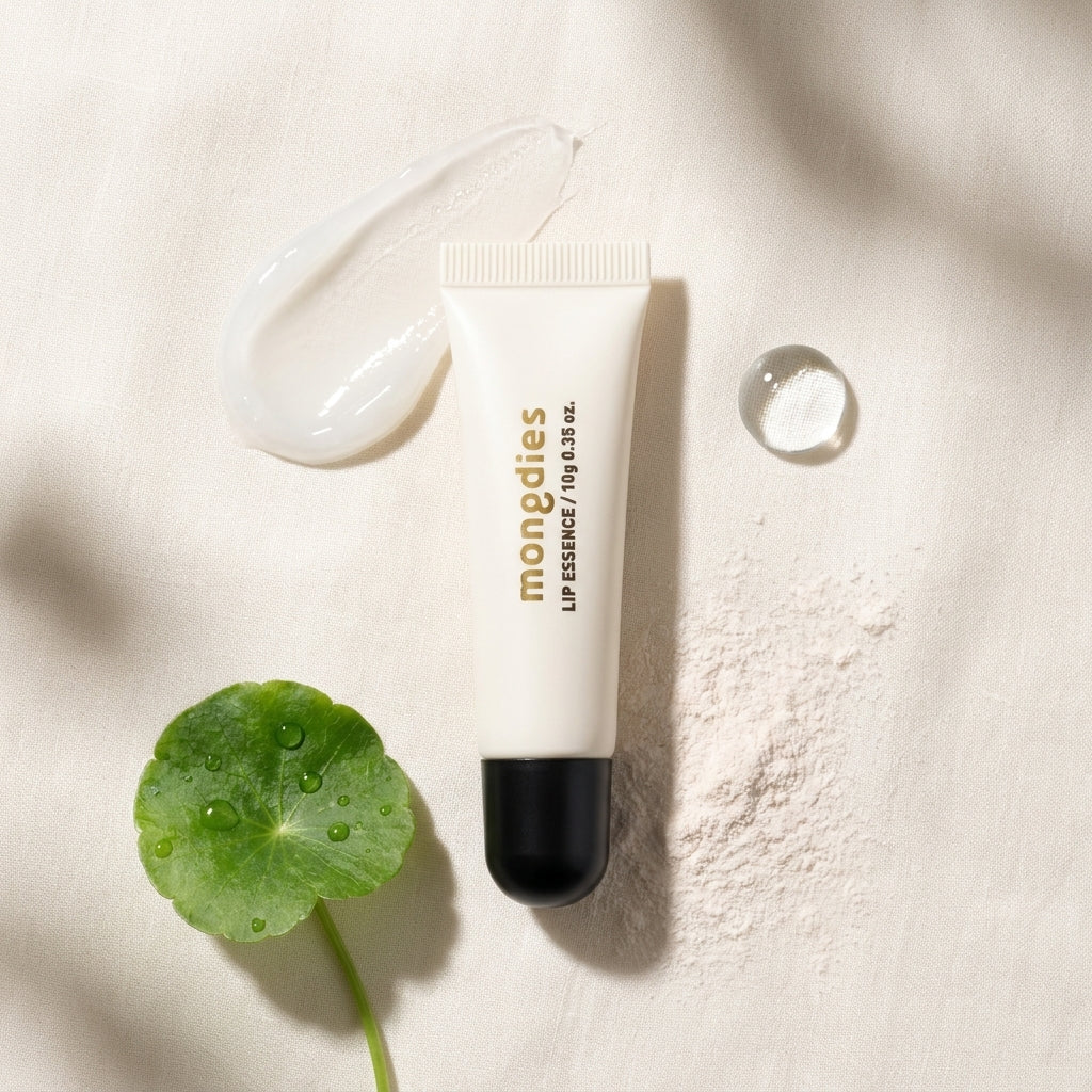 Mongdies Lip Care 10g - ingredient flat-lay