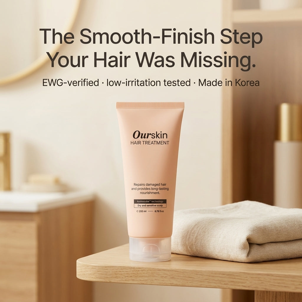 Our Skin Hair Treatment 200ml - brand promise
