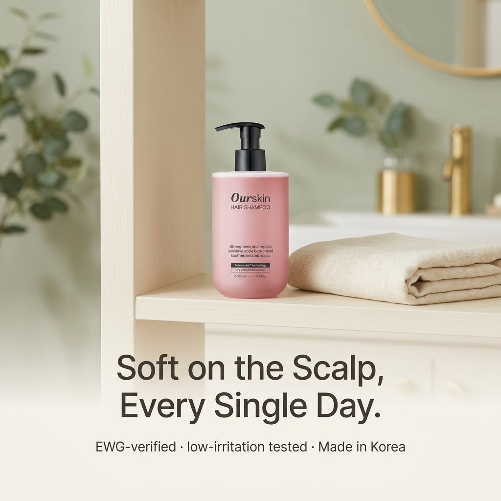 Our Skin Shampoo 500ml - brand promise