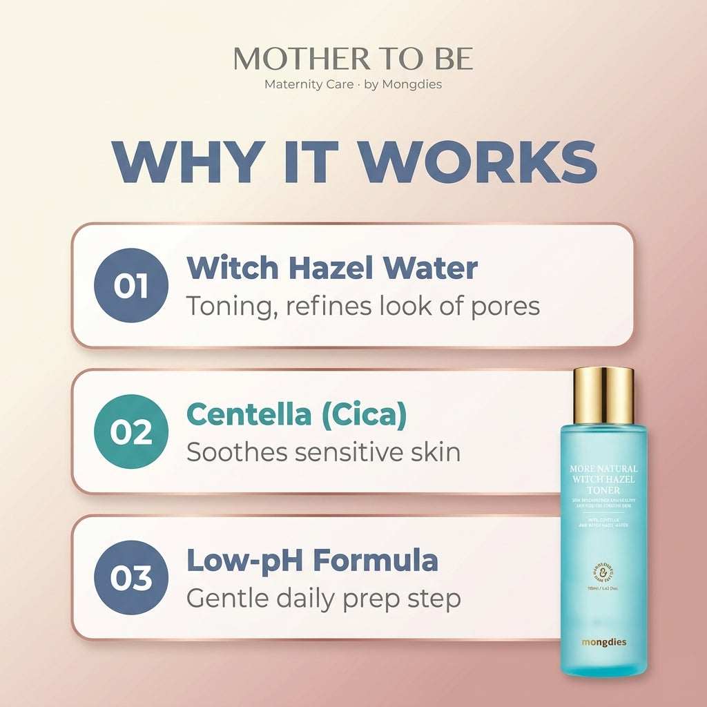 Mother to Be Toner 200ml - how it works