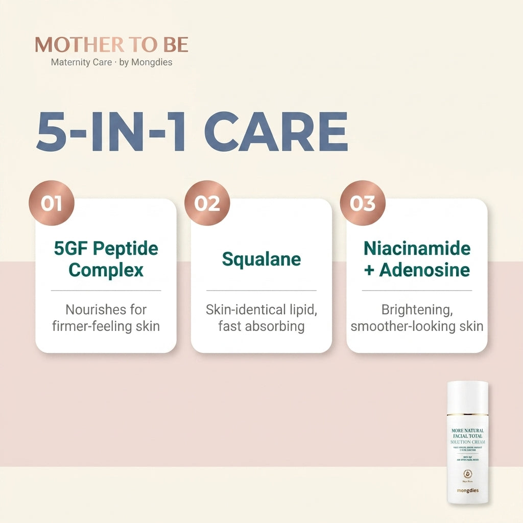Mother to Be Facial Cream 80g - how it works