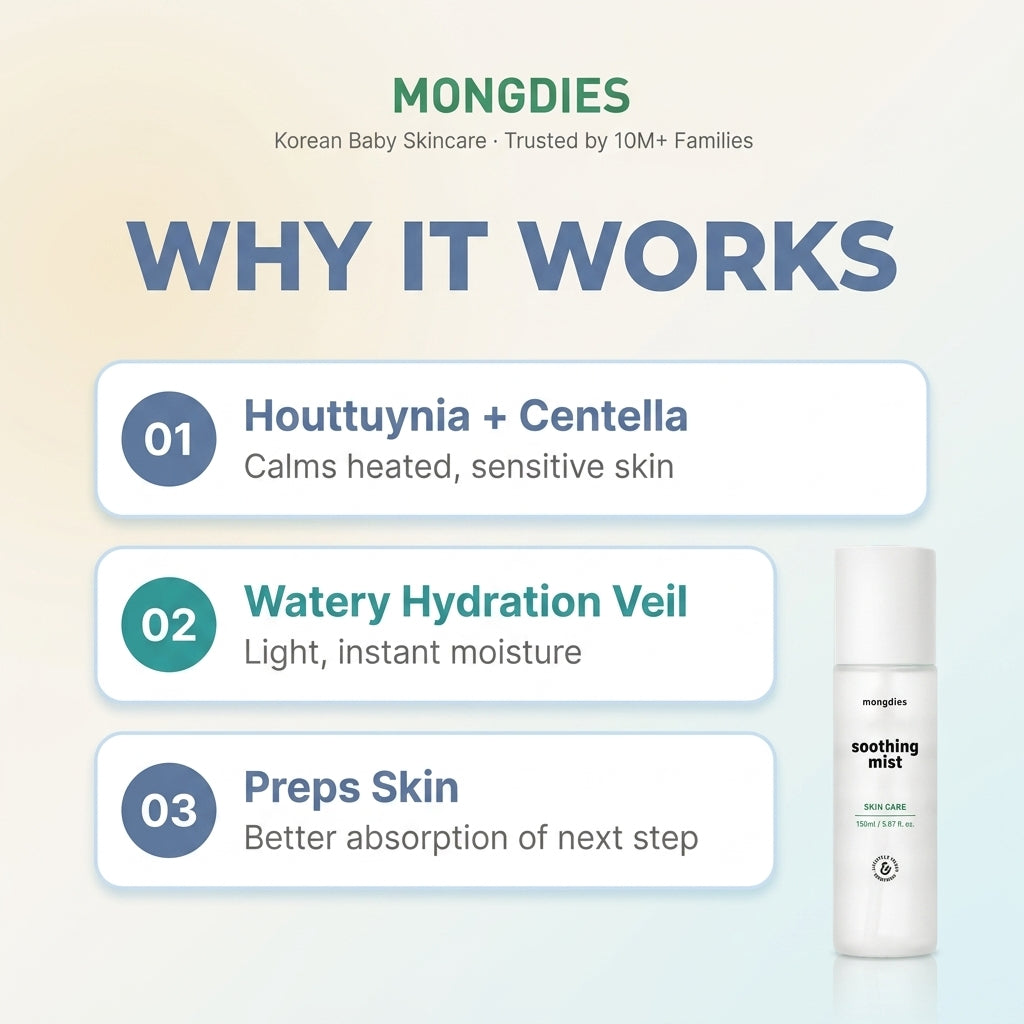 Mongdies Face Mist 150ml - how it works