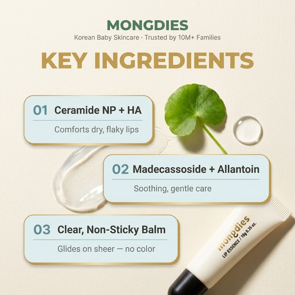 Mongdies Lip Care 10g - key ingredients