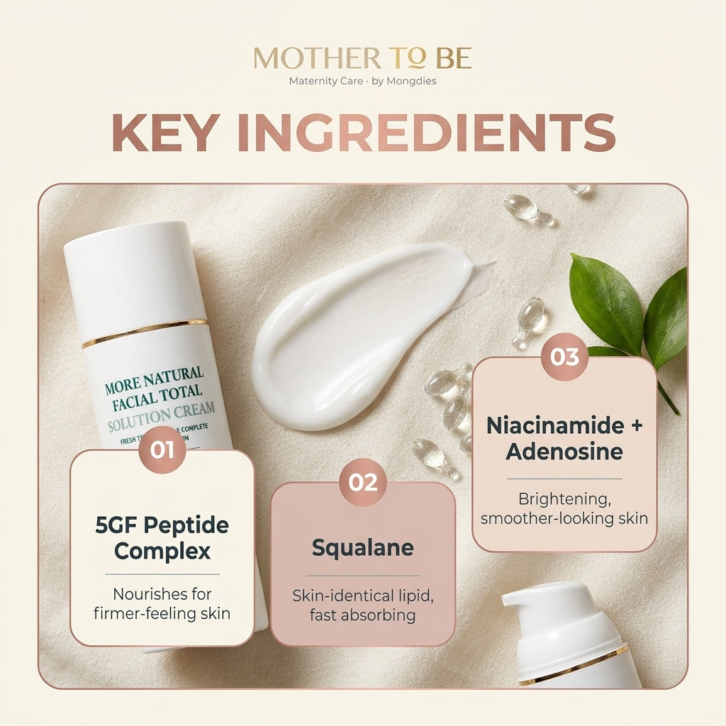 Mother to Be Facial Cream 80g - key ingredients