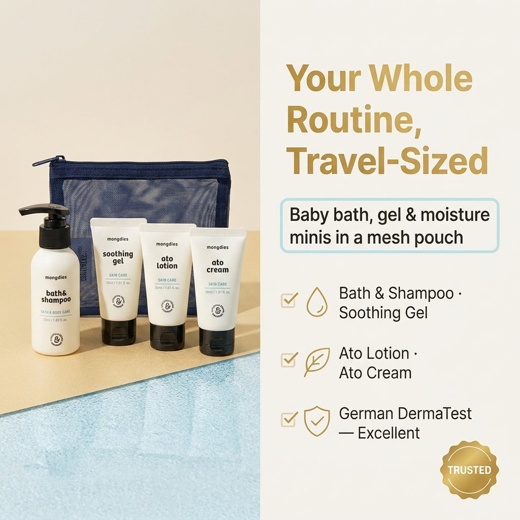 Mongdies Travel Set 170ml - key benefit