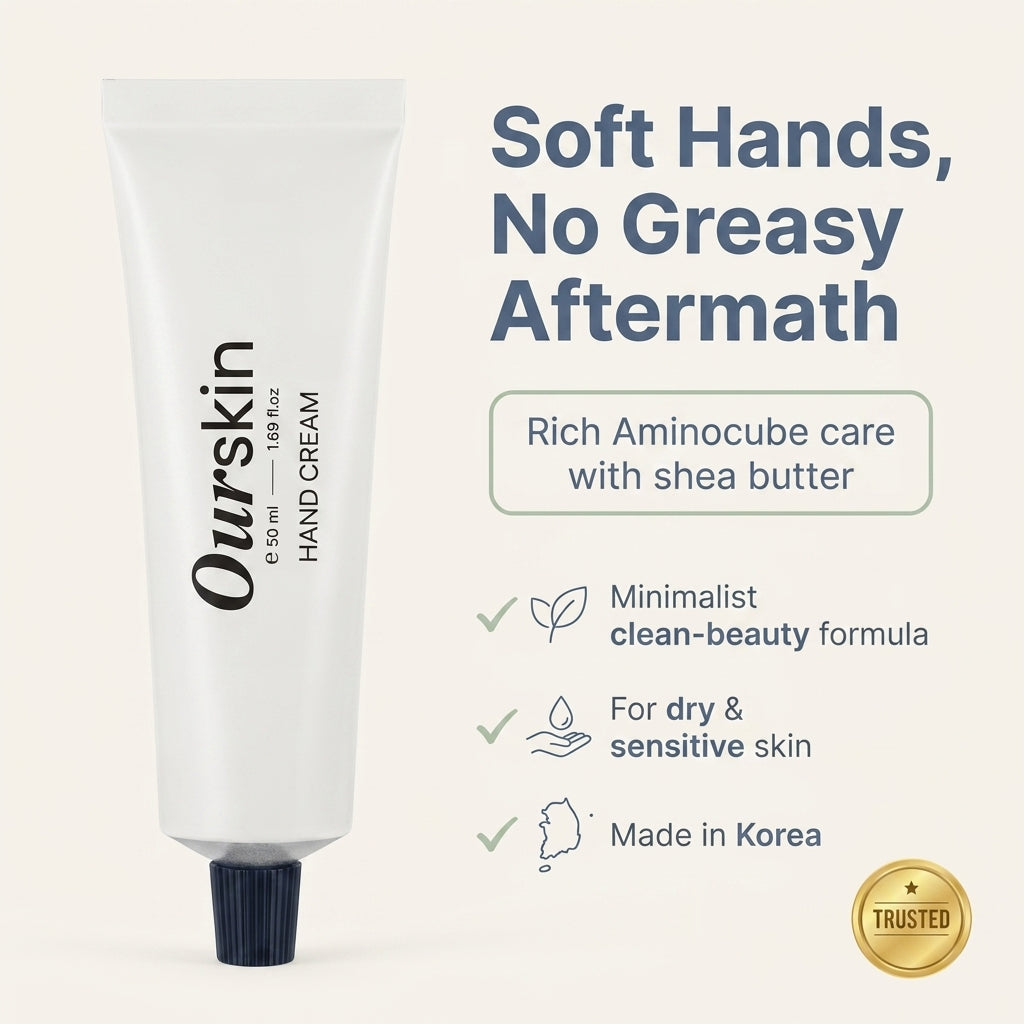 Our Skin Hand Cream 50ml - key benefit