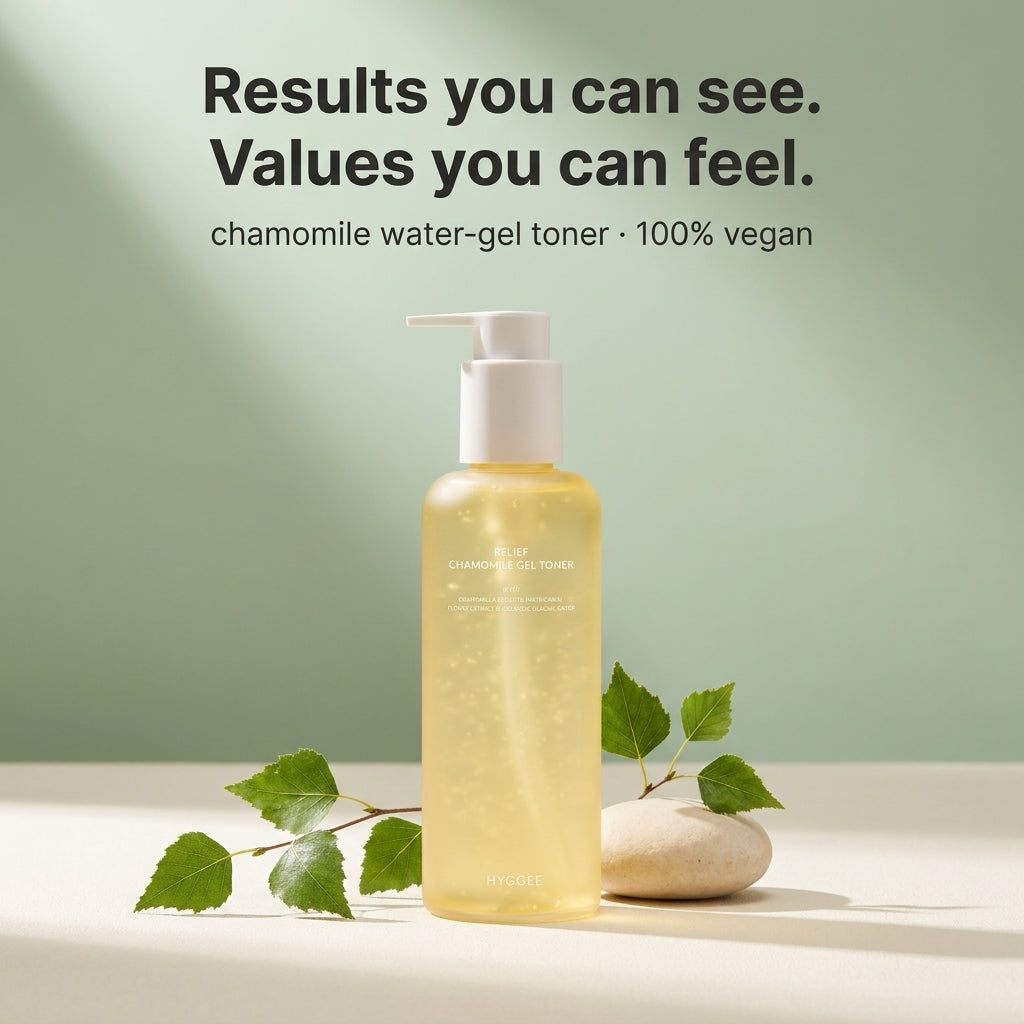 HYGGEE Relief Chamomile Gel Toner 200ml - hero