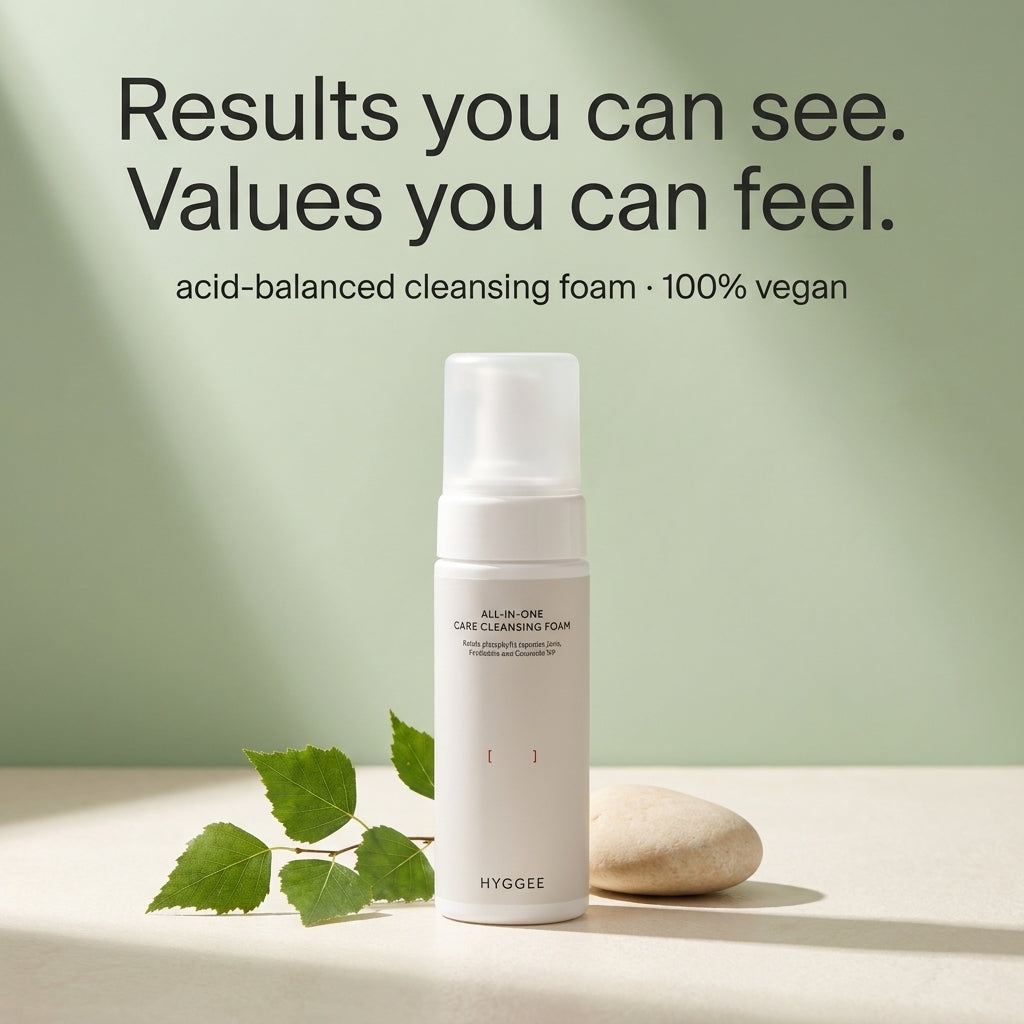 HYGGEE All-In-One Care Cleansing Foam 150ml - hero