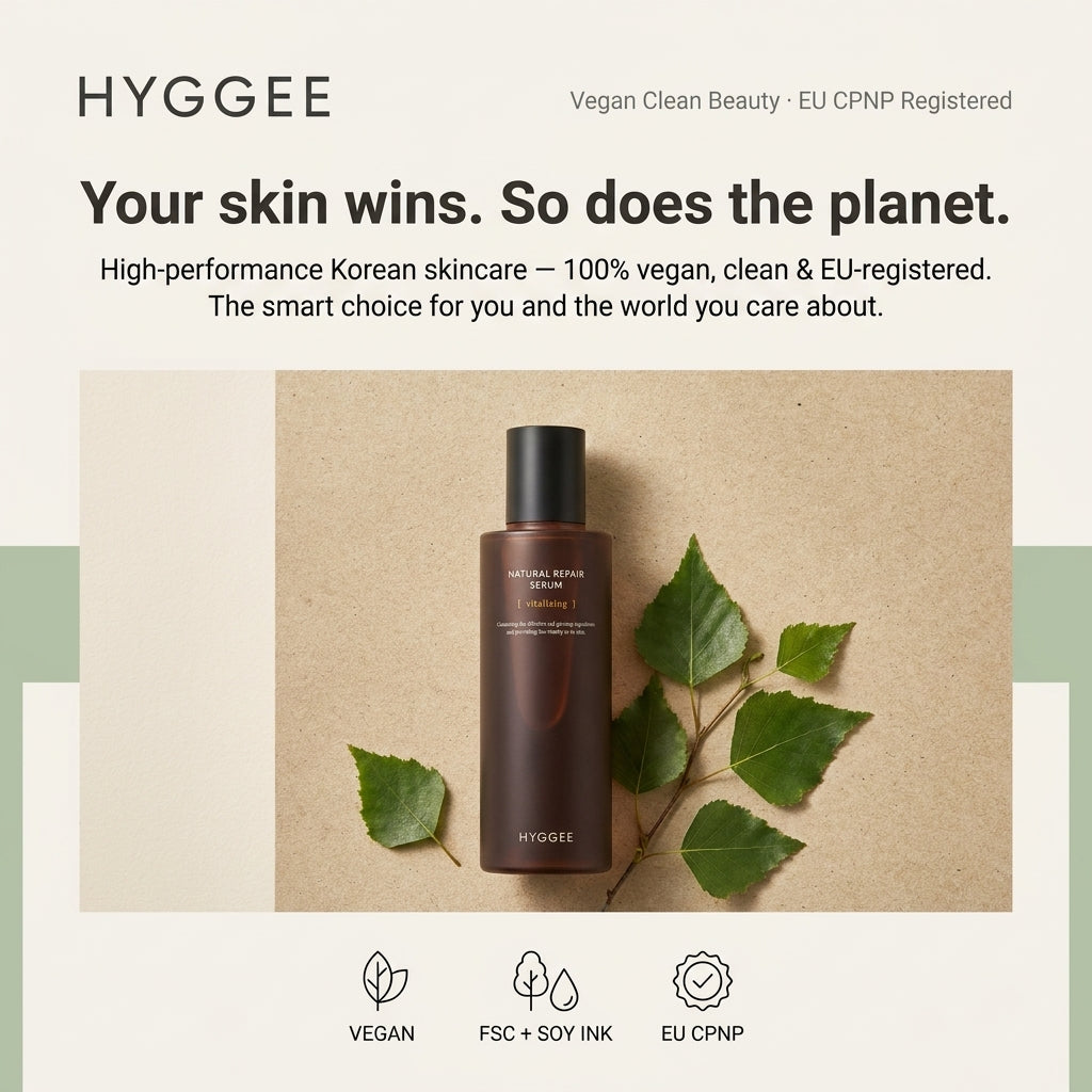 HYGGEE Natural Repair Serum 120ml - clean & vegan