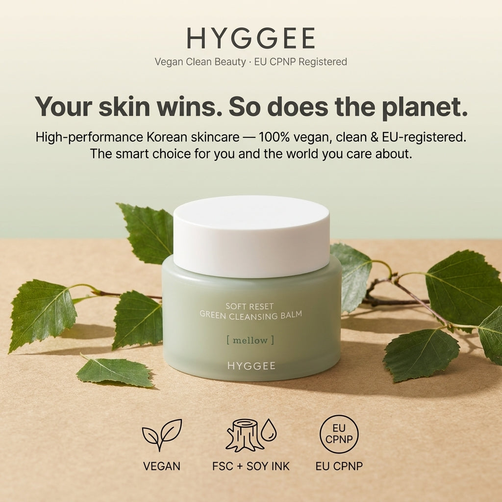 HYGGEE Soft Reset Green Cleansing Balm 100ml - clean & vegan