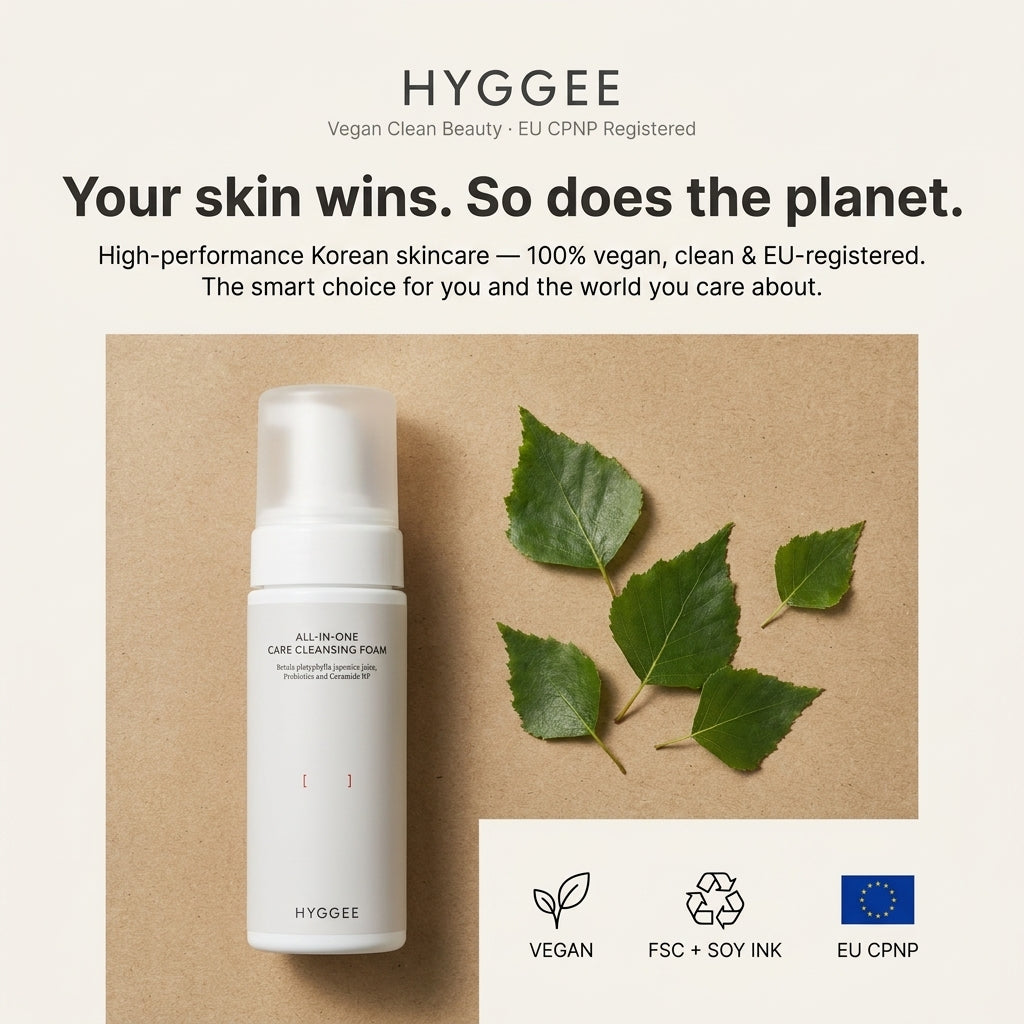 HYGGEE All-In-One Care Cleansing Foam 150ml - clean & vegan