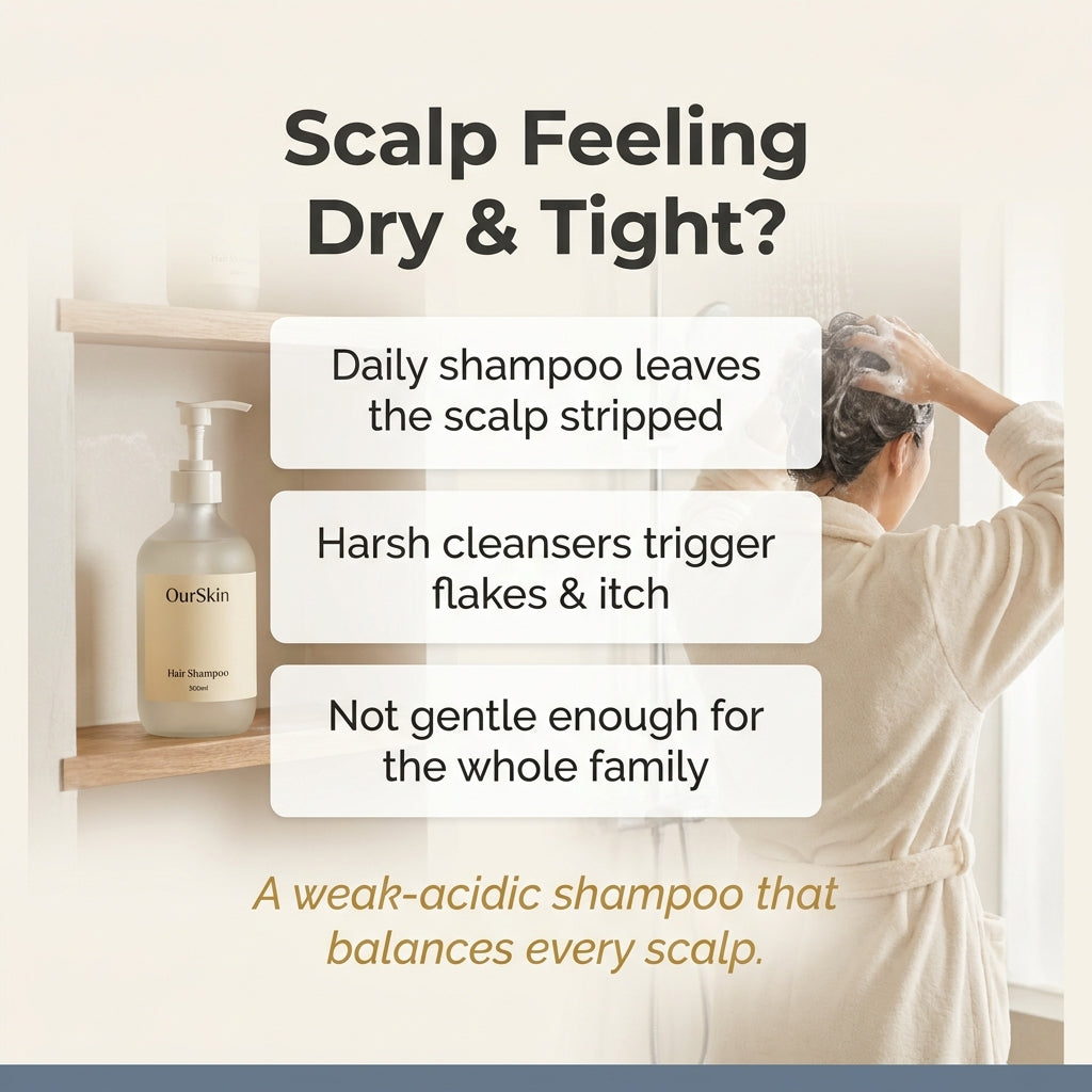 Our Skin Shampoo 500ml - why it matters