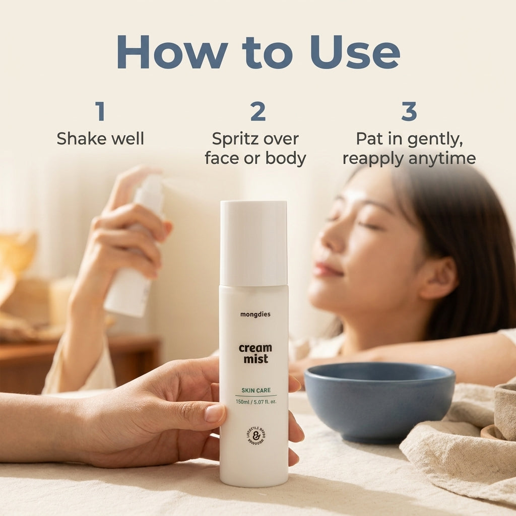 Mongdies Face Mist 150ml - how to use