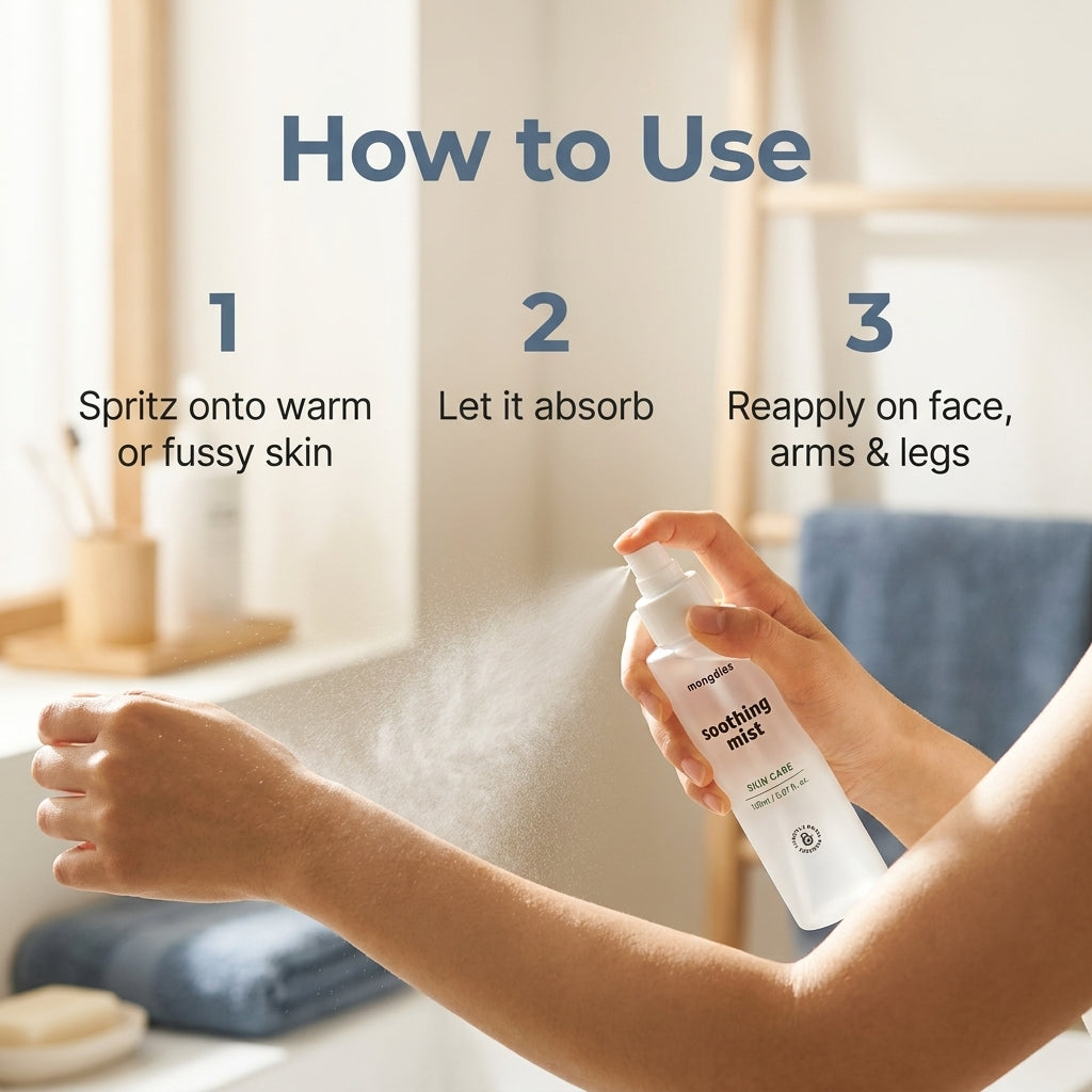 Mongdies Face Mist 150ml - how to use