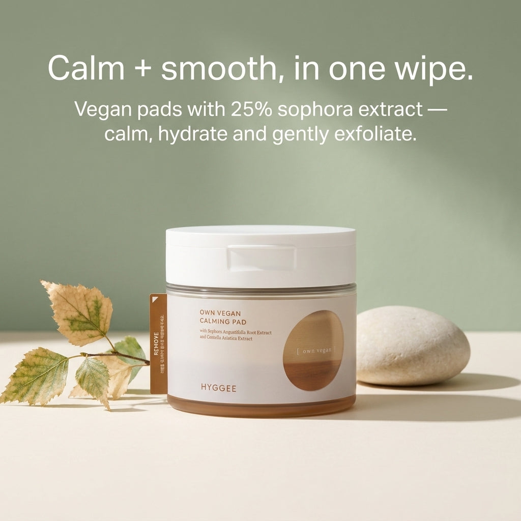 HYGGEE Own Vegan Calming Pad 70 pads - the solution