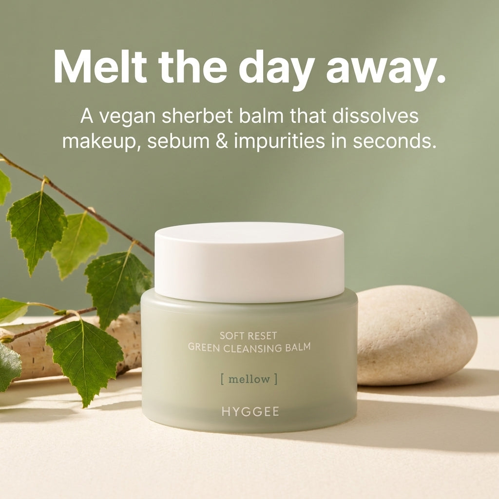 HYGGEE Soft Reset Green Cleansing Balm 100ml - the solution