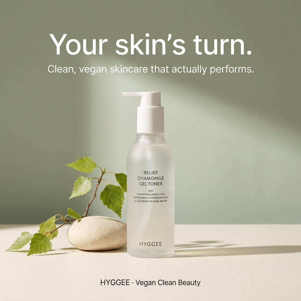 HYGGEE Relief Chamomile Gel Toner 200ml - why HYGGEE
