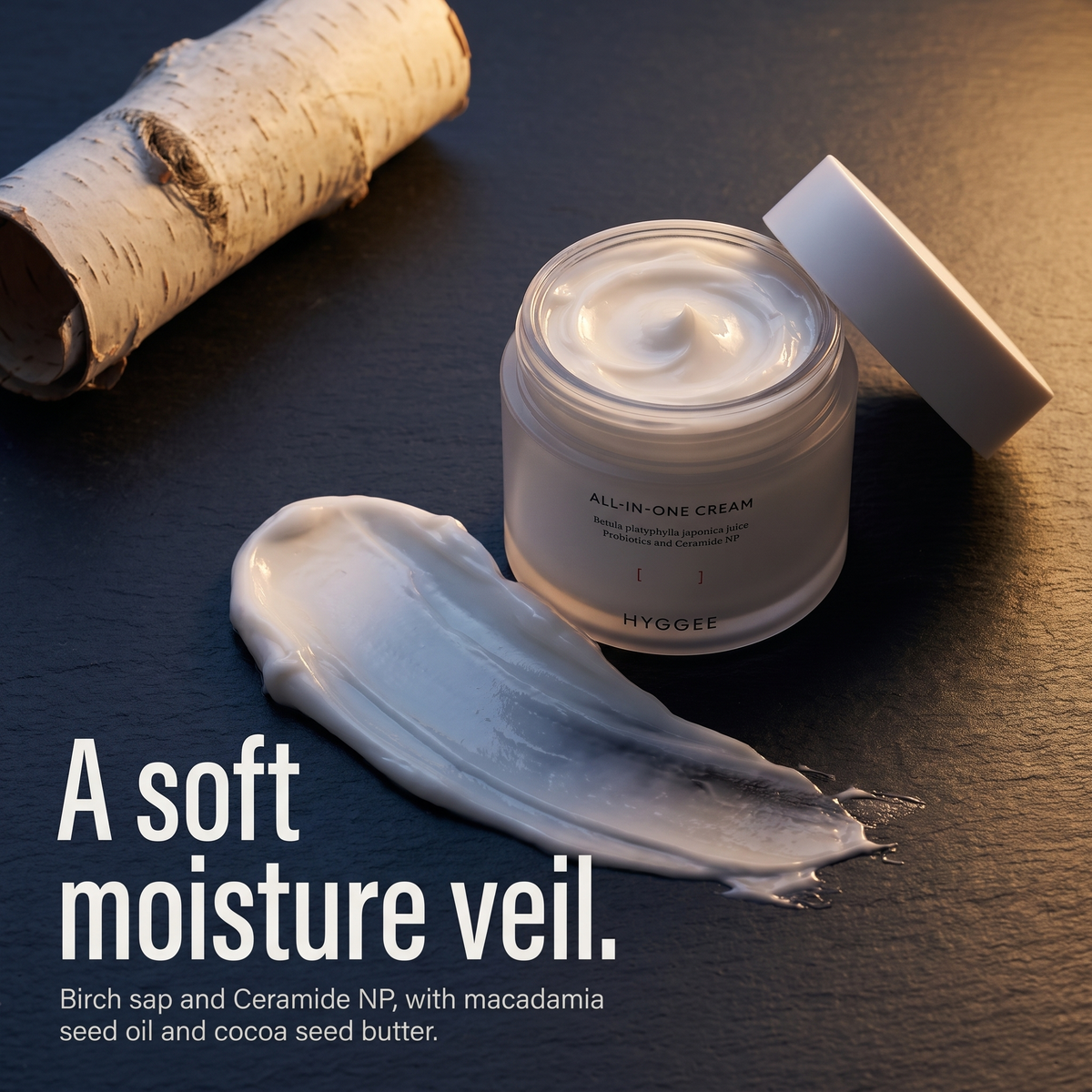HYGGEE All-In-One Cream 80 ml, cream texture