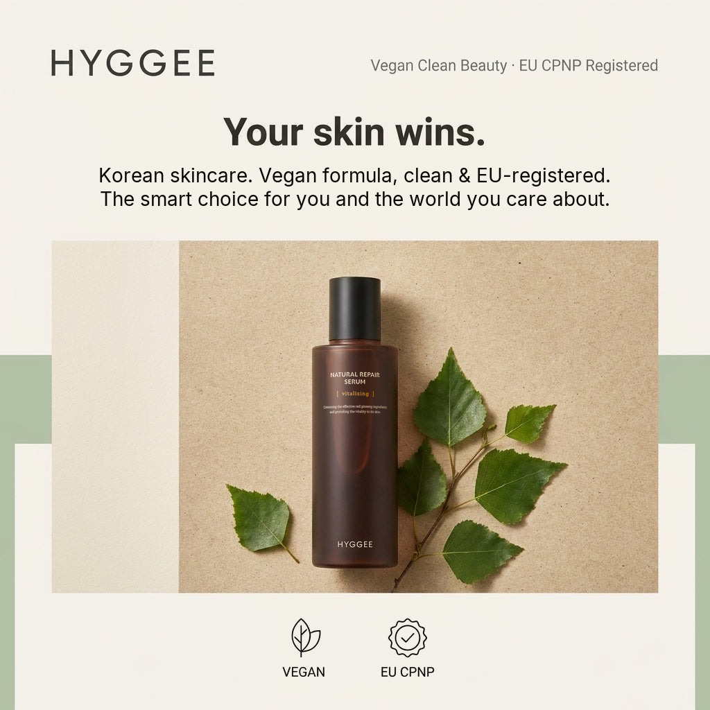 HYGGEE Natural Repair Serum 120ml - clean & vegan