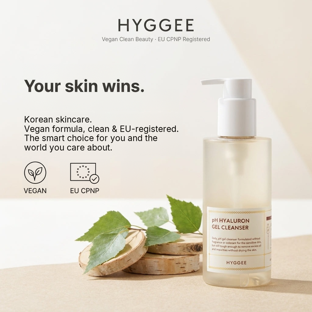 HYGGEE pH Hyaluron Gel Cleanser 200ml - clean & vegan