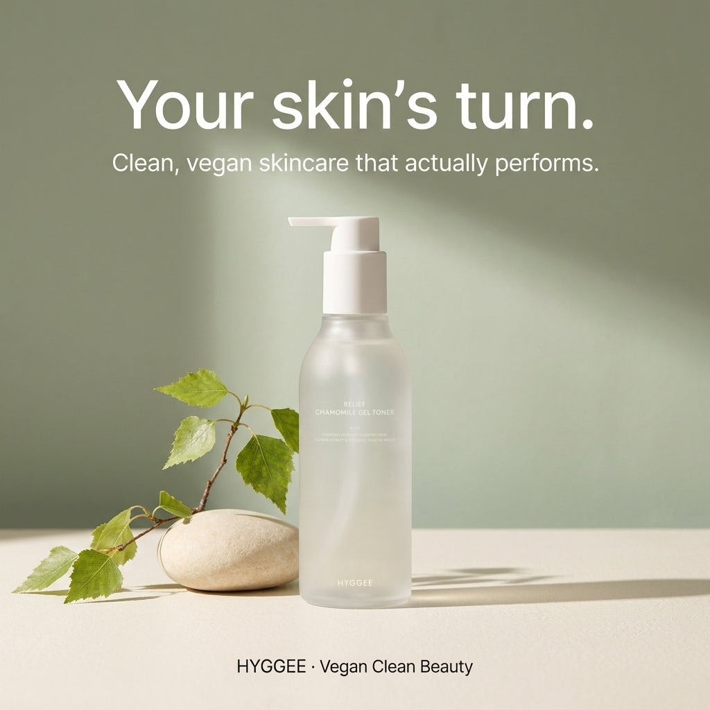 HYGGEE Relief Chamomile Gel Toner 200ml - why HYGGEE