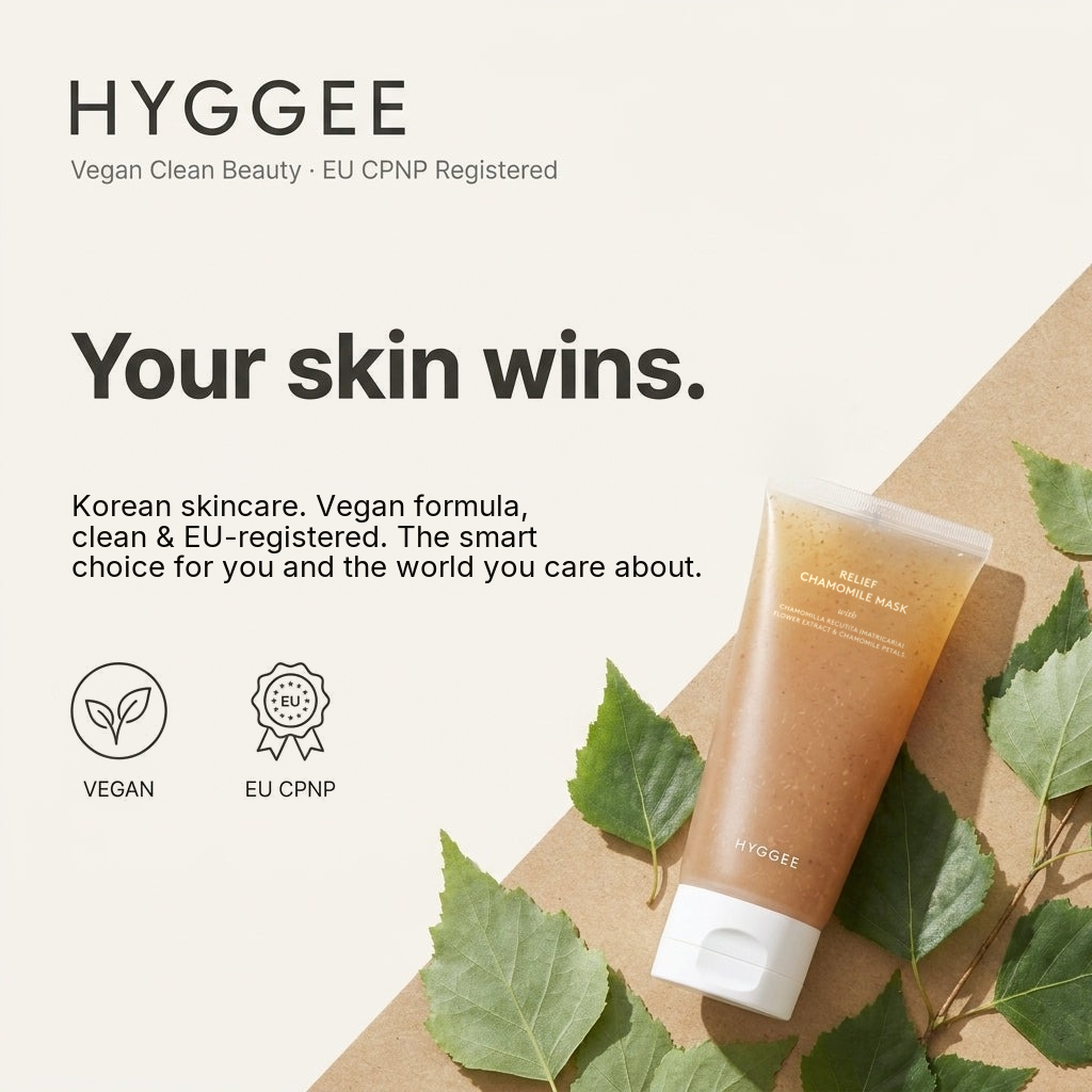 HYGGEE Relief Chamomile Mask 95ml - clean & vegan