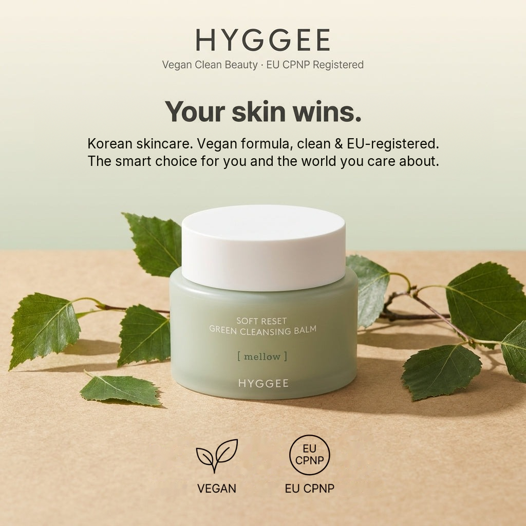 HYGGEE Soft Reset Green Cleansing Balm 100ml - clean & vegan