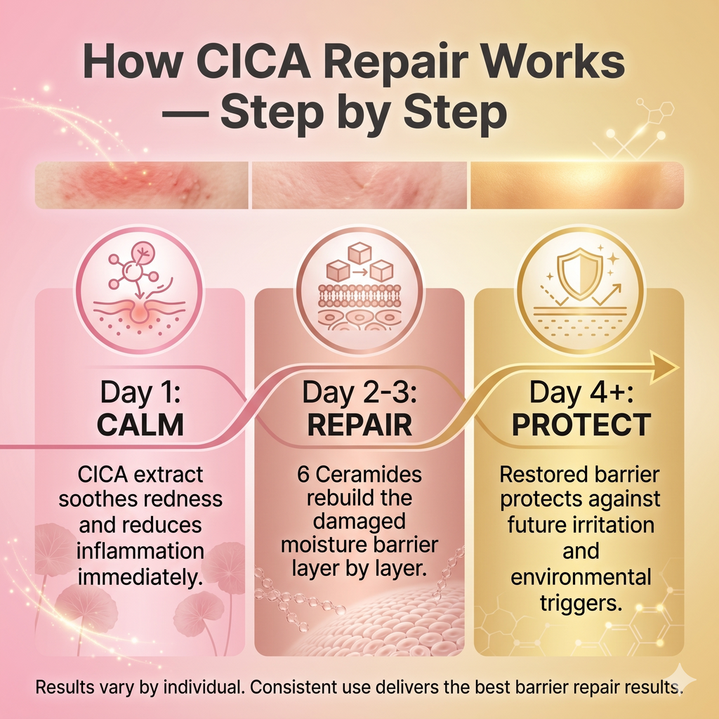 Mongdies Baby Cica Repair Cream 50g | SOS Skin Barrier | Drool Rash & Irritation | EWG Green