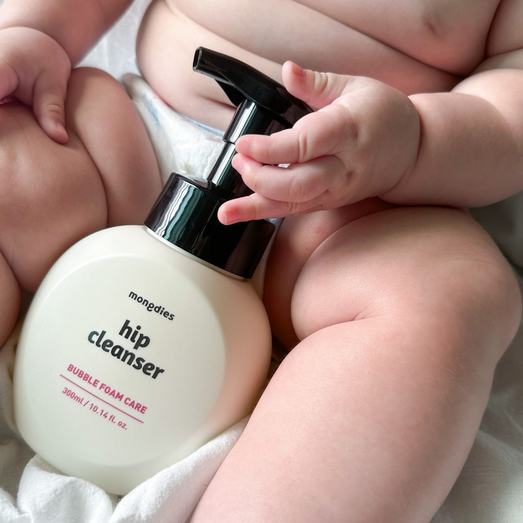 Mongdies Baby Newborn Essentials Set | Bath & Shampoo + Ato Lotion + Hip Cleanser | First Skincare for Baby Canada
