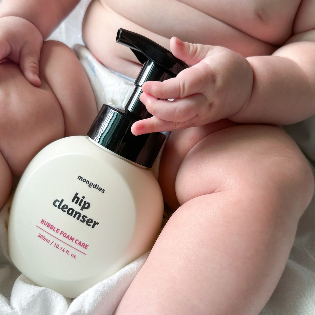 Mongdies Baby Newborn Essentials Set | Bath & Shampoo + Ato Lotion + Hip Cleanser | First Skincare for Baby Canada