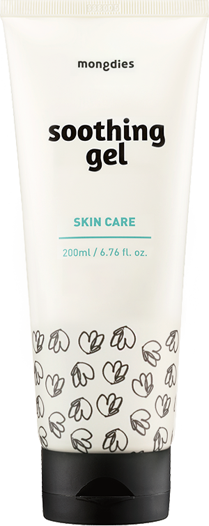 Mongdies Baby Soothing Gel 200ml | Calming Cica & Hyaluronic Formula