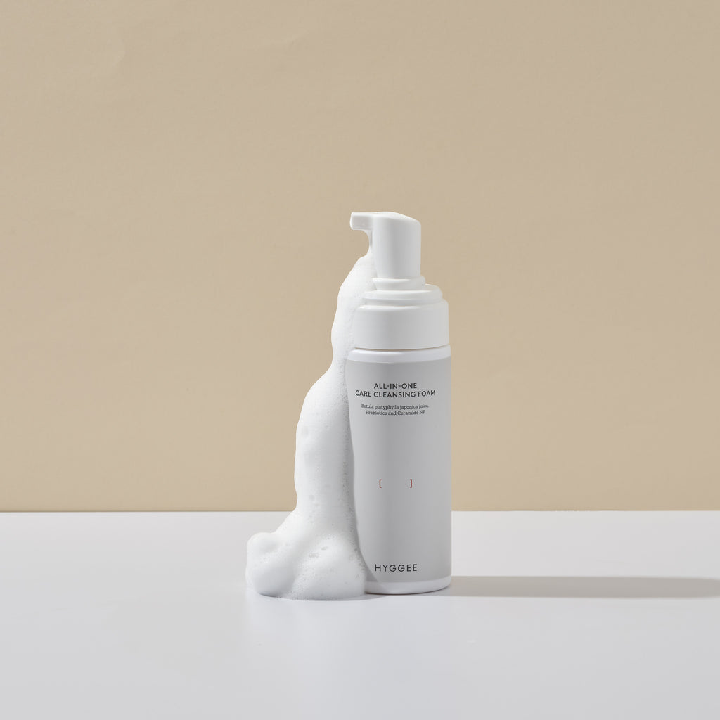 HYGGEE Cleanse to Cream Red Ginseng Set, item 1: HYGGEE All-In-One Care Cleansing Foam 150 ml