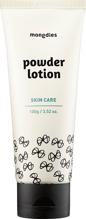 Mongdies Baby Powder Lotion 100g | Talc-Free Corn Starch | 6-Layer Ceramide | Diaper Area Protection
