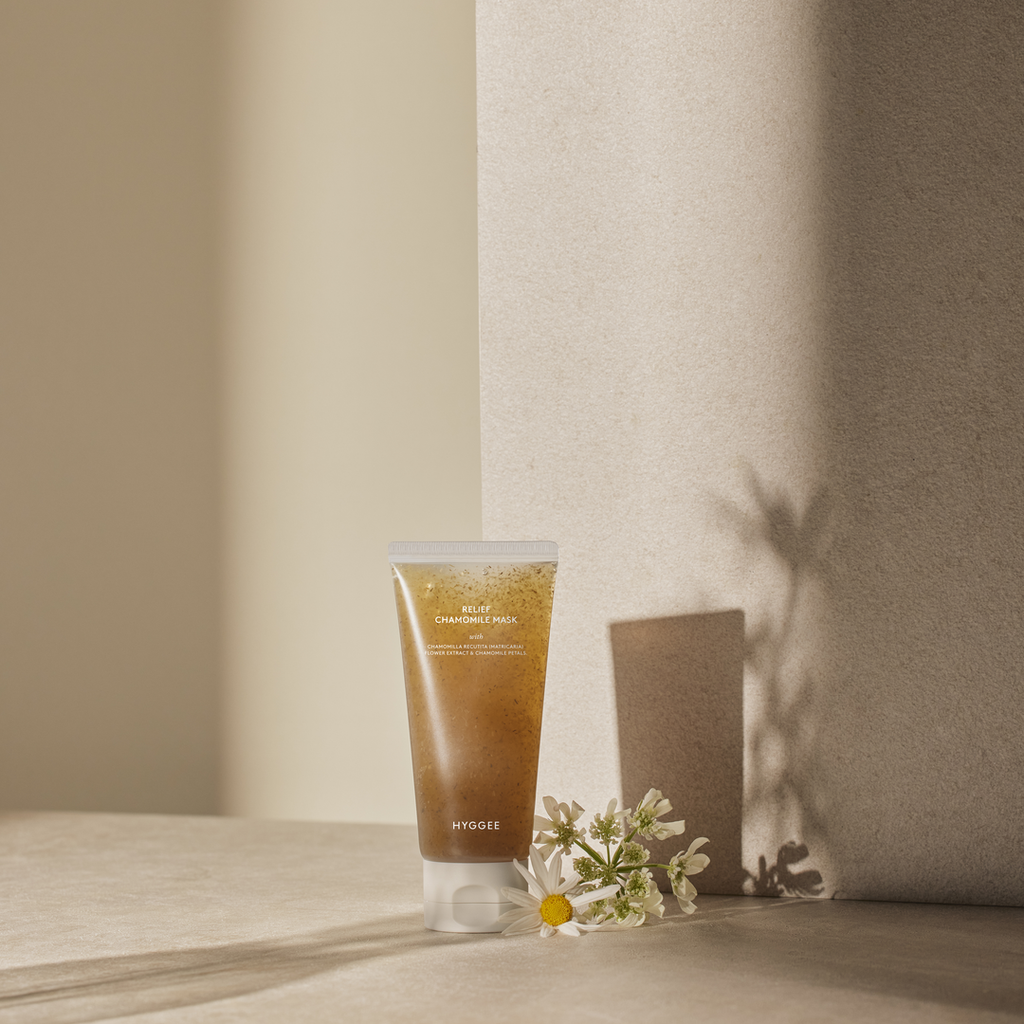 HYGGEE Relief Chamomile Mask 95ml - styled shot