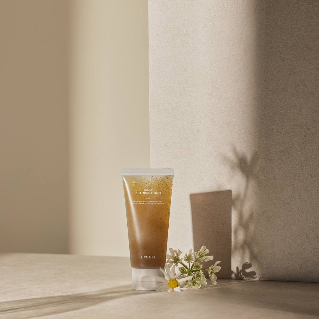HYGGEE Relief Chamomile Mask 95ml - styled shot