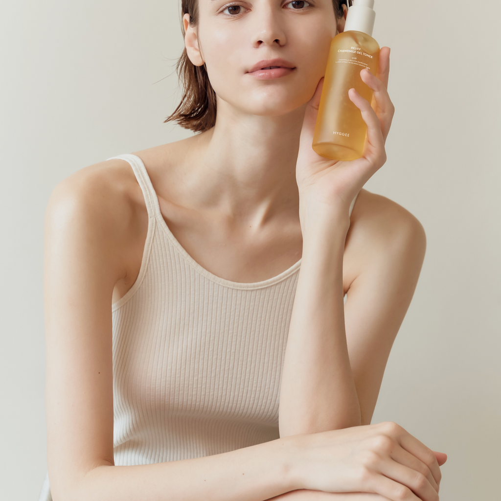 HYGGEE Relief Chamomile Gel Toner 200ml - in real life